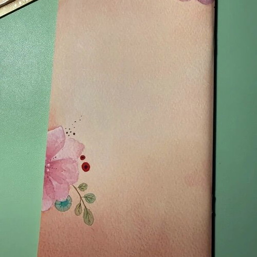 Booklover's set with notebook, glitter pencil and memo post-it