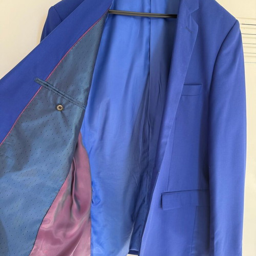Beneto Maretti Blue Suit size 56 like new