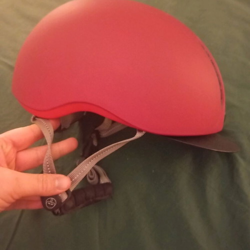 Nutcase Metroride Cycling Helmet L/XL like new, purple/pink
