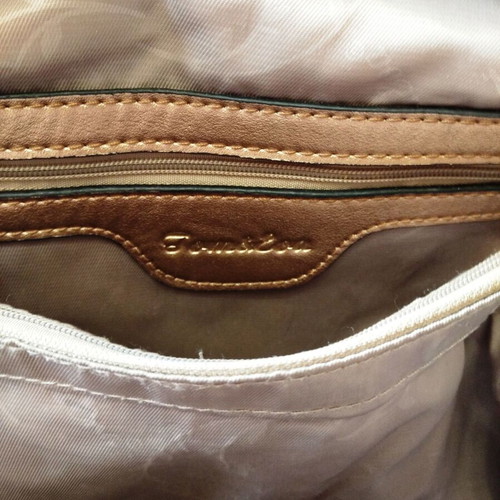 Backbag Tom&Eva backpack gold with gold sequins like new