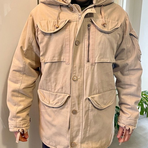 Natura men's parka like new, size XL, beige