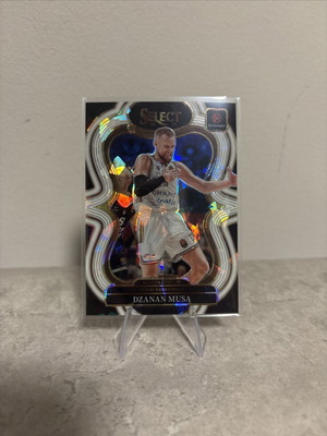 2025-26 Panini Select EuroLeague White Ice #378 Dzanan Musa card new