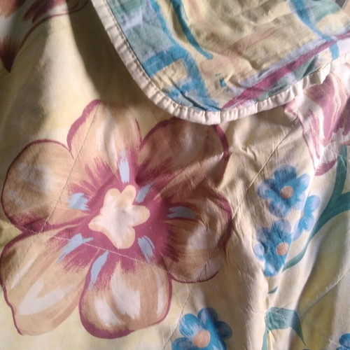Cotton quilts, double-sided, new, pack of 2
