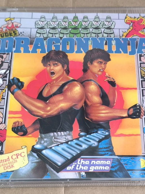 Bad Dudes Vs Dragonninja Amstrad Disk like new