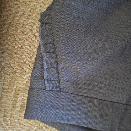 Zara pants navy summer fabric size L like new