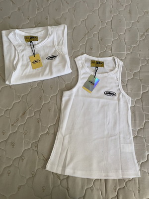 Guerillaz Ribbed Tank Top white brand new with tags