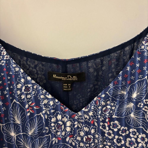 Massimo Dutti summer dress satin like new