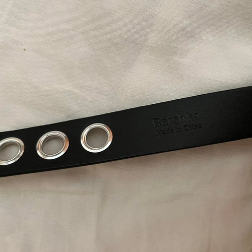 Bershka women's belt black new