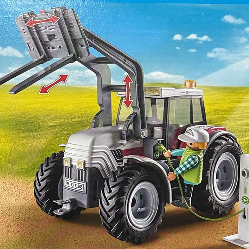 Playmobil Country 71305 Large Electric Farm Tractor new & sealed