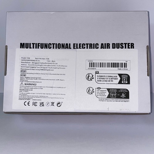 Multifunctional electric air duster new with rechargeable lithium battery