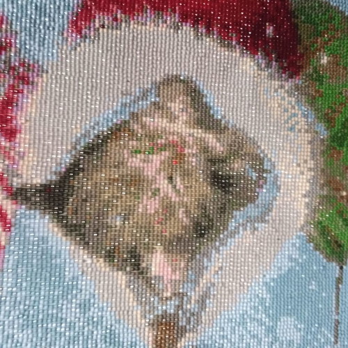 Diamond embroidery like new