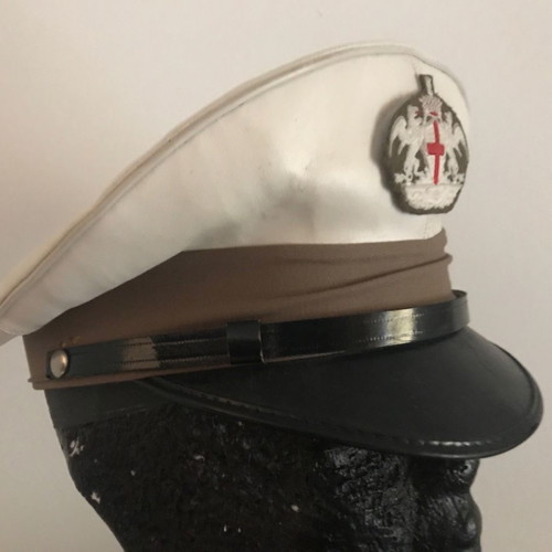 Italian police cap used (Genoa)