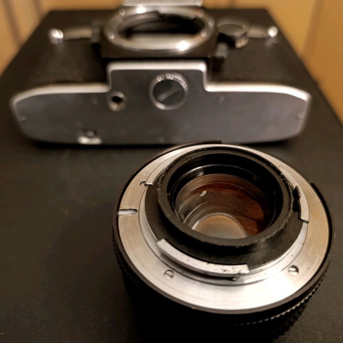 Kiev 19 camera used with leather case
