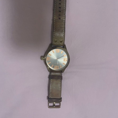 Ozzoo wristwatch women's used, beige