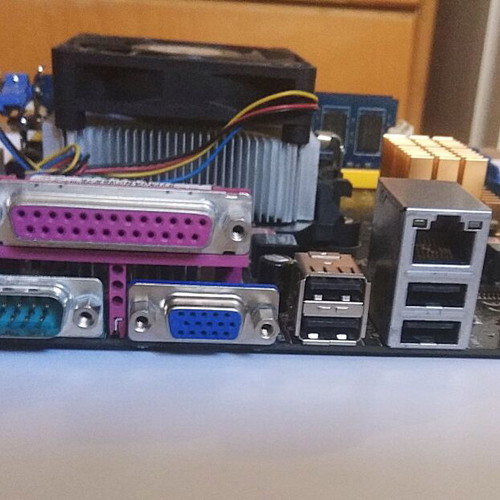 Asus MΝ4F78 - AM Rev 1.02 motherboard with AMD Athlon IIX2 240 CPU and 2x4GB RAM used