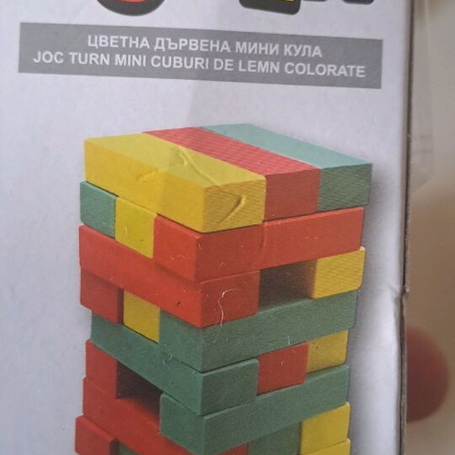 Toy blocks like new, age 6+, 45 colorful pieces