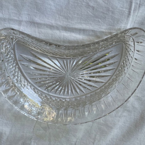 Set of 4 used Saint Louis Tommy Crystal bowls