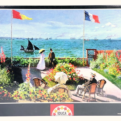 Educa Jigsaw Puzzle 2000 Pieces The Terrace At Sainte-Adresse C. Monet New