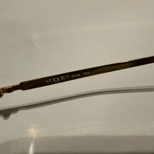 Vogue VO3031 ORO/281 Vintage Metal Eyeglass Frame with Tortoise Details