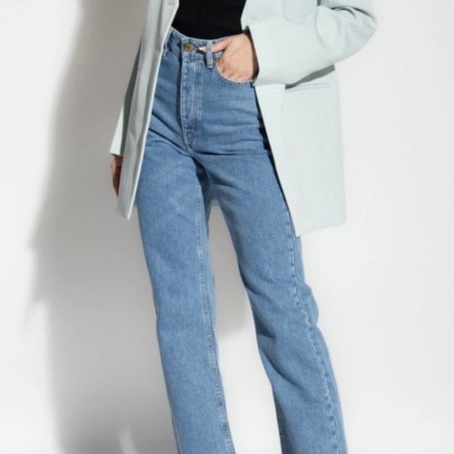 By Malene Birger Miliumlo straight jeans new, blue, size 28