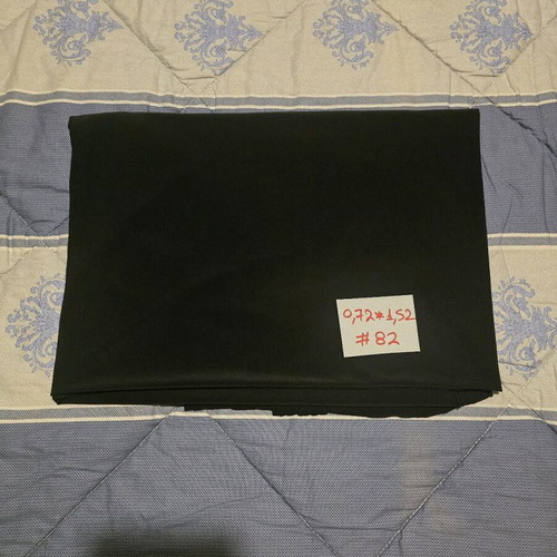 Black elastic fabric for sewing like new