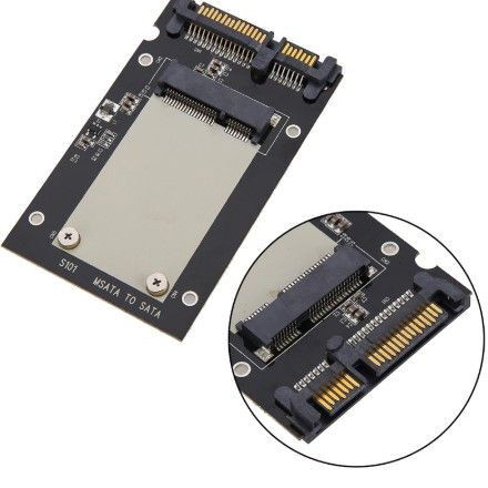 mSATA SSD to 2.5" SATA Adapter new