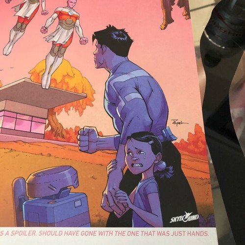 Invincible 131 comic new, low print, rare, Amazon Prime TV series