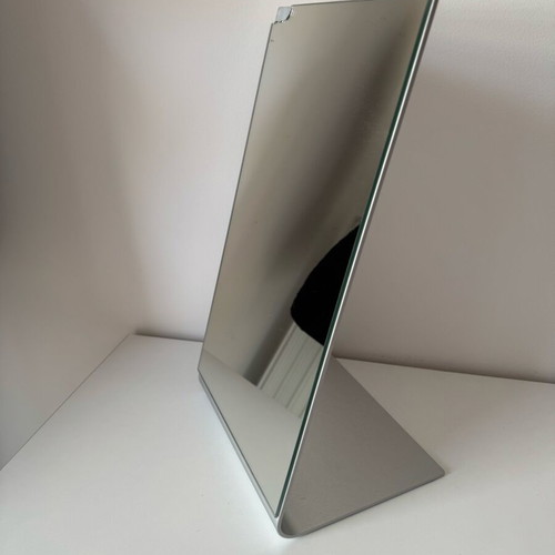 Table mirror used with small chip on top left corner