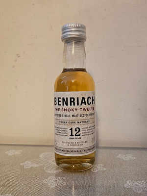 Benriach 12yo The Smoky Twelve Single Malt Whisky miniature new