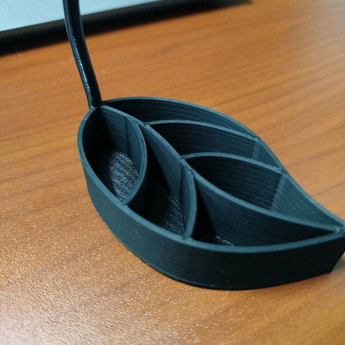 Jewelry box new from 3d printer in black or white