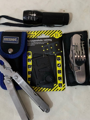 Edc tactical multitool Kinchrome used with case