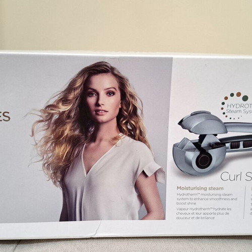 BaByliss Curl Secret Shine C1600E automatic curling iron like new