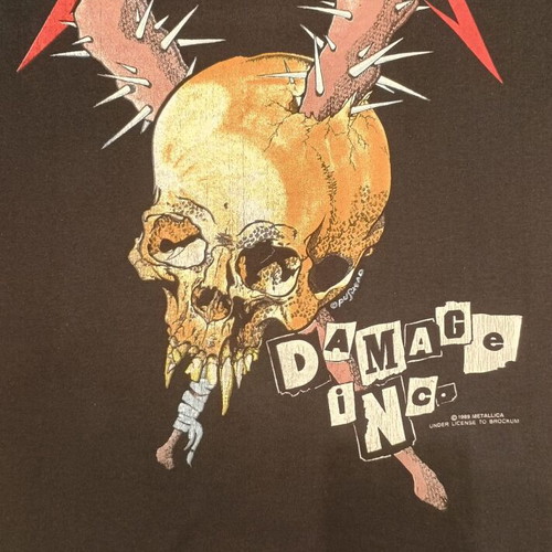Metallica Damage Inc T-shirt used, size L, black