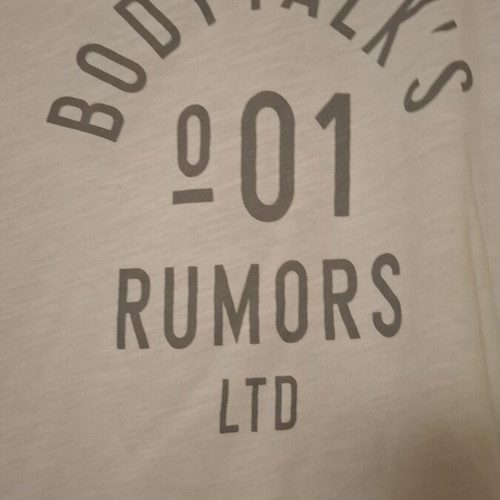 Boty Talk girls' short-sleeve blouse used, white, size 14
