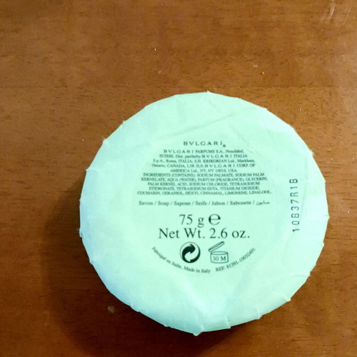 Bvlgari soap 75 gr new in original packaging