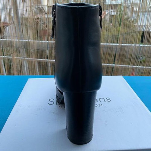 Sixth Sens Collection boots used, black, size 36, eco leather