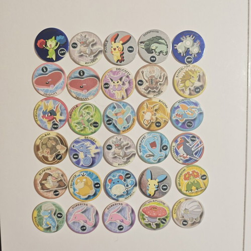 Pokémon Pickers Lot of 30 Metallic, Prism Foil & Rare Variants Like New
