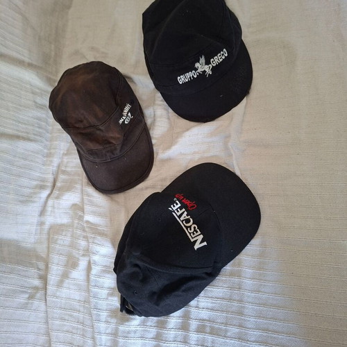 Hat set of 3 pieces, one used, two almost new, size L, black