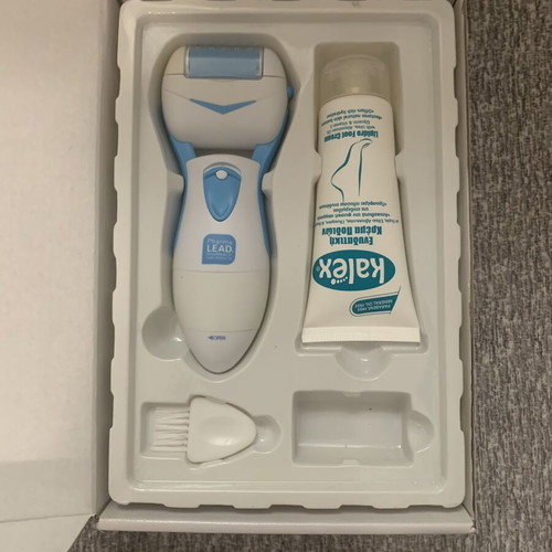 Waterproof electric foot file set new with foot cream and cleaning brush