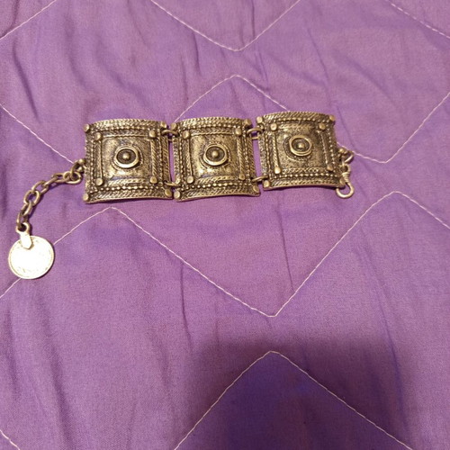 Alpaca jewelry set silver tone boho ethnic new