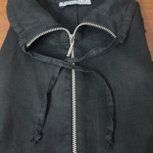 Women's vest like new, linen, size S, black