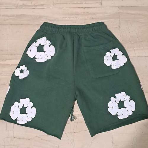 Denim Tears shorts new, white and green, size M