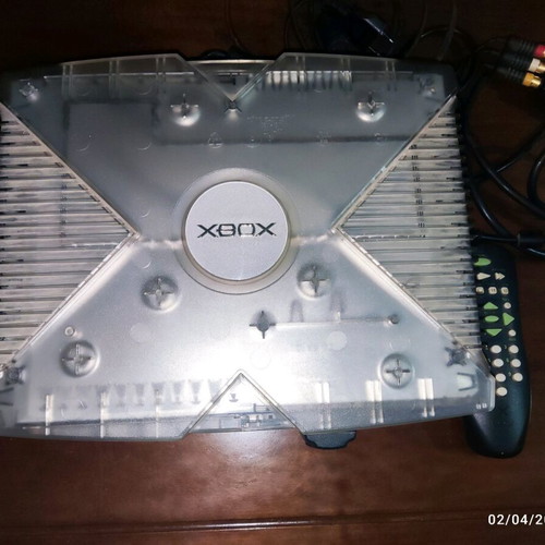 Microsoft Xbox Crystal Limited Edition like new, collectible original