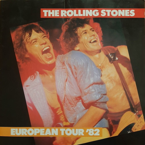 Rolling Stones European Tour 1982 Program like new, 28 pages