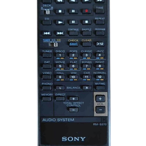 Sony RM-S270 Remote Control like new for MHC-2700 Sound Systems