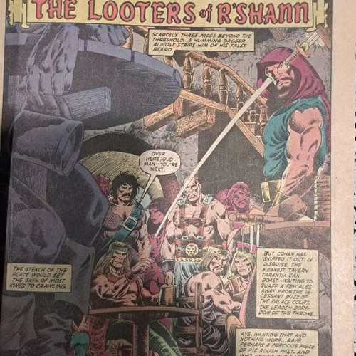 King Conan Marvel Comics issue 15 used 1983