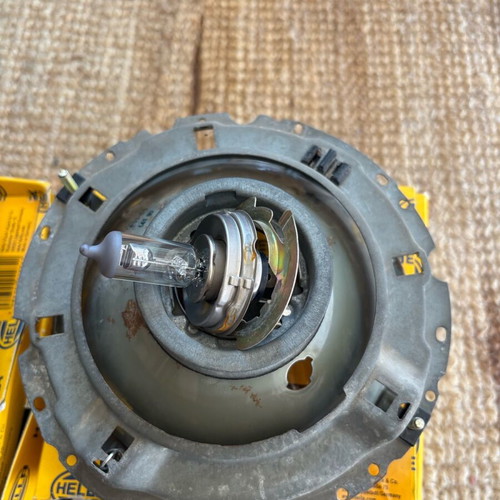 Φανάρια Hella H4 για VW Beetle ’68 μεταχειρισμένα, ζευγάρι με φακό LHD
