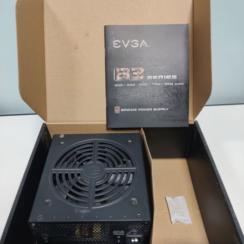 EVGA 750 B3 power supply 750W 80+ Bronze full modular like new