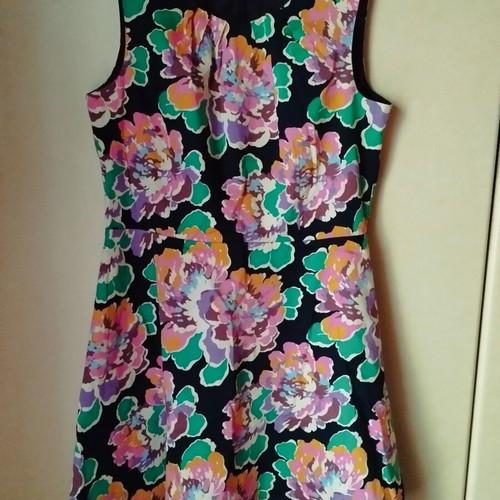 Oasis floral dress XL 100% cotton, new, lined