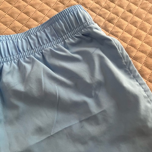 Adidas men's blue swim shorts size S used